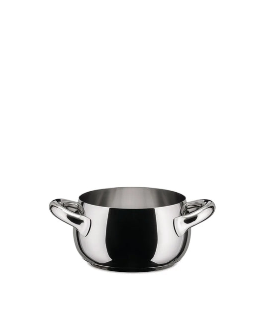 Alessi — Mami SG101/16 | Casseruola in acciaio inox 18/10 — design italiano Alessi
