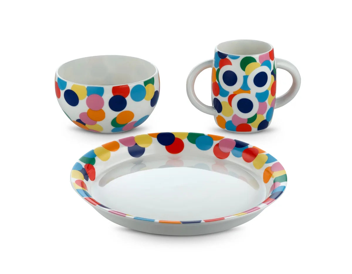 Alessi — Alessini Proust AM39S1 | Set tavola bambino in bone china — design italiano Alessi