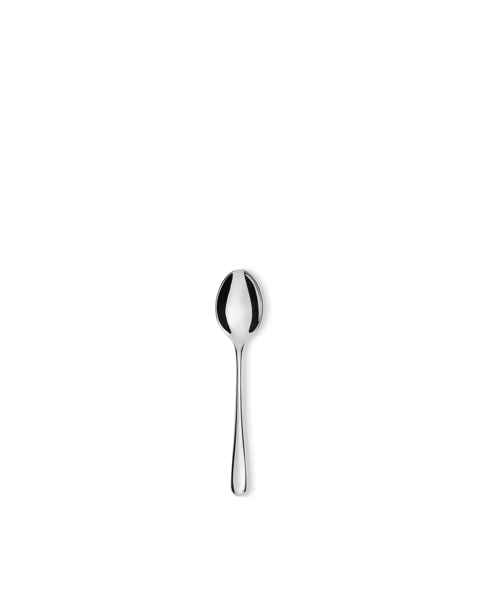 Alessi — Caccia LCD01/4 | Cucchiaio da dessert in acciaio 18/10 — design italiano Alessi