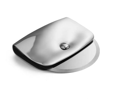 Alessi — Taio VS04 | Rotella tagliapizza in acciaio inox — design italiano Alessi