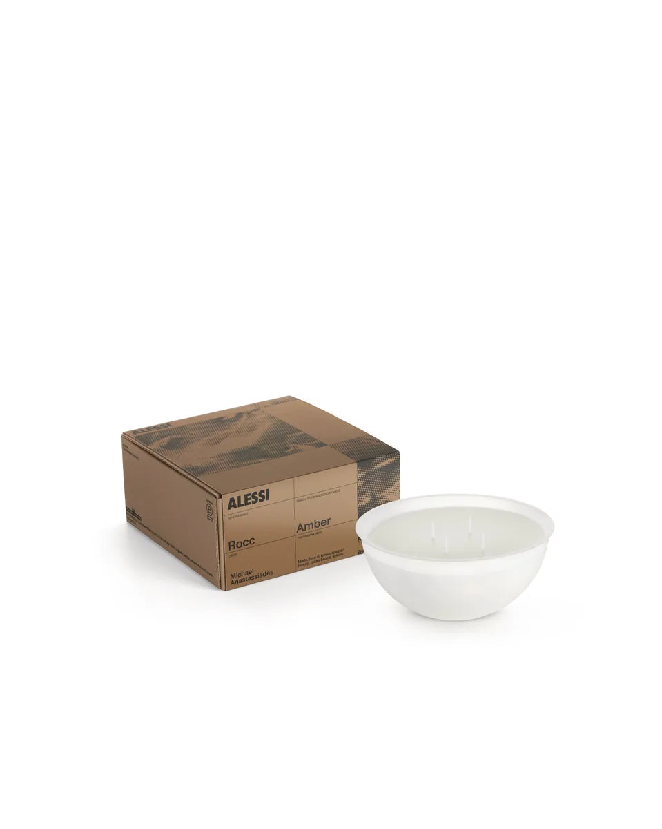 Alessi — Amber MA05M3 MA05M3 WAX | Ricarica candela profumata vegetale — design italiano Alessi