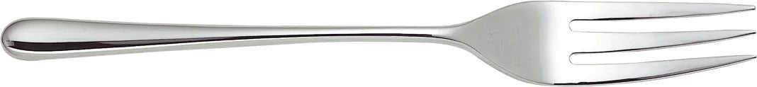Alessi — Caccia 90022/12 A | Forchetta da servizio in argento 925‰ — design italiano Alessi