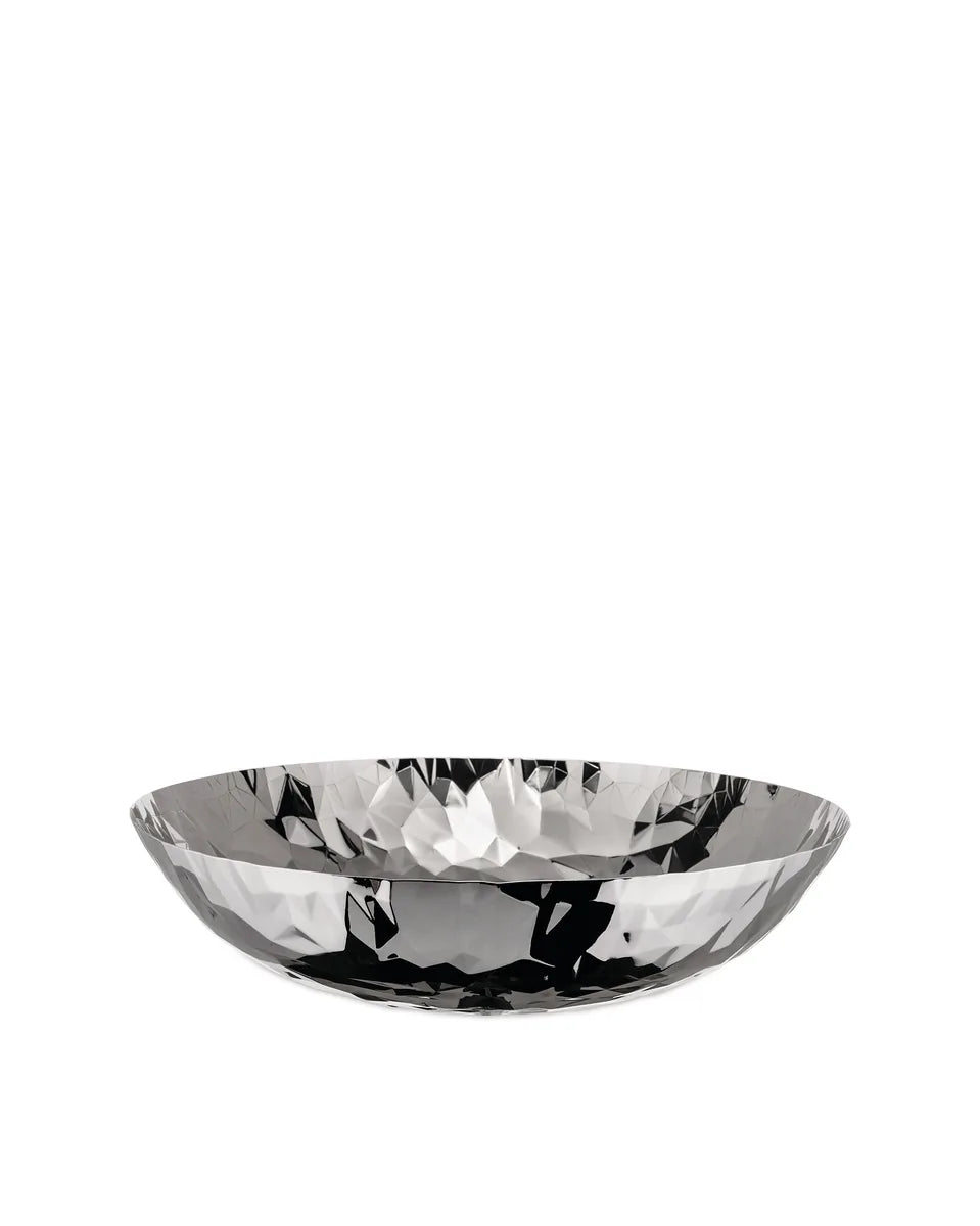 Alessi — Joy n.1 CR01/37 | Centrotavola in acciaio inox 18/10 — design italiano Alessi