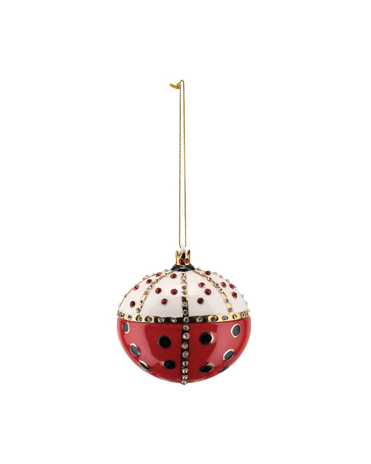 Alessi — Re Coccinello MJ16 8 | Decorazione natalizia in porcellana — design italiano Alessi