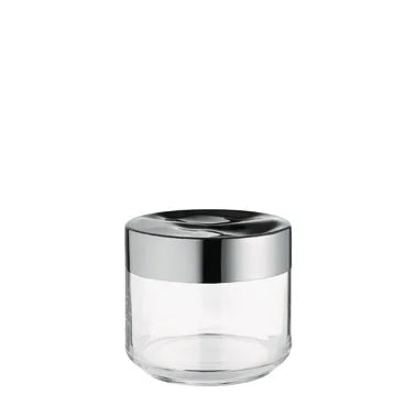 Alessi — Julieta LC07 | Barattolo ermetico vetro e acciaio — design italiano Alessi