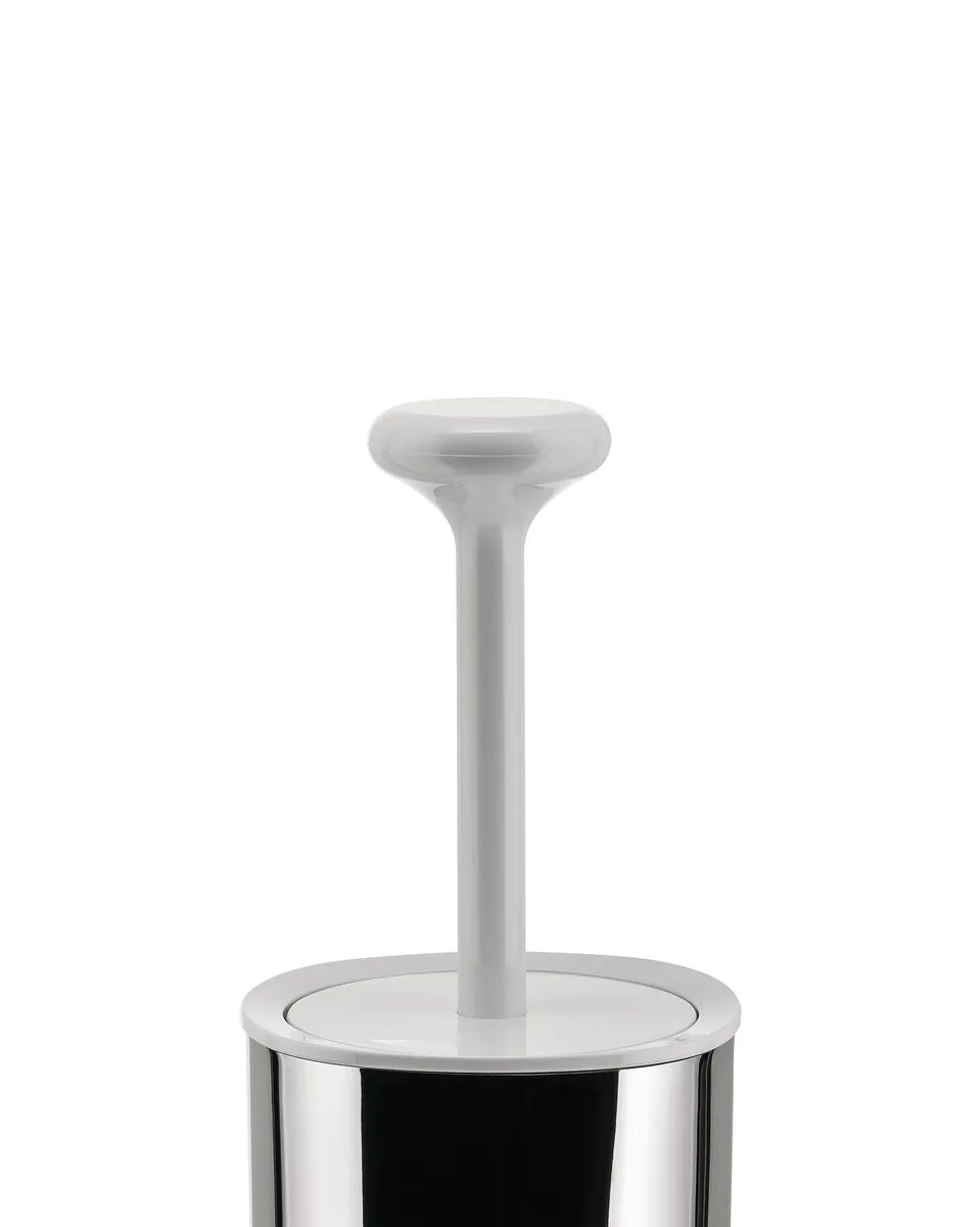 Alessi — Birillo PL08 W | Scopino da bagno Lissoni in PMMA bianco — vista principale