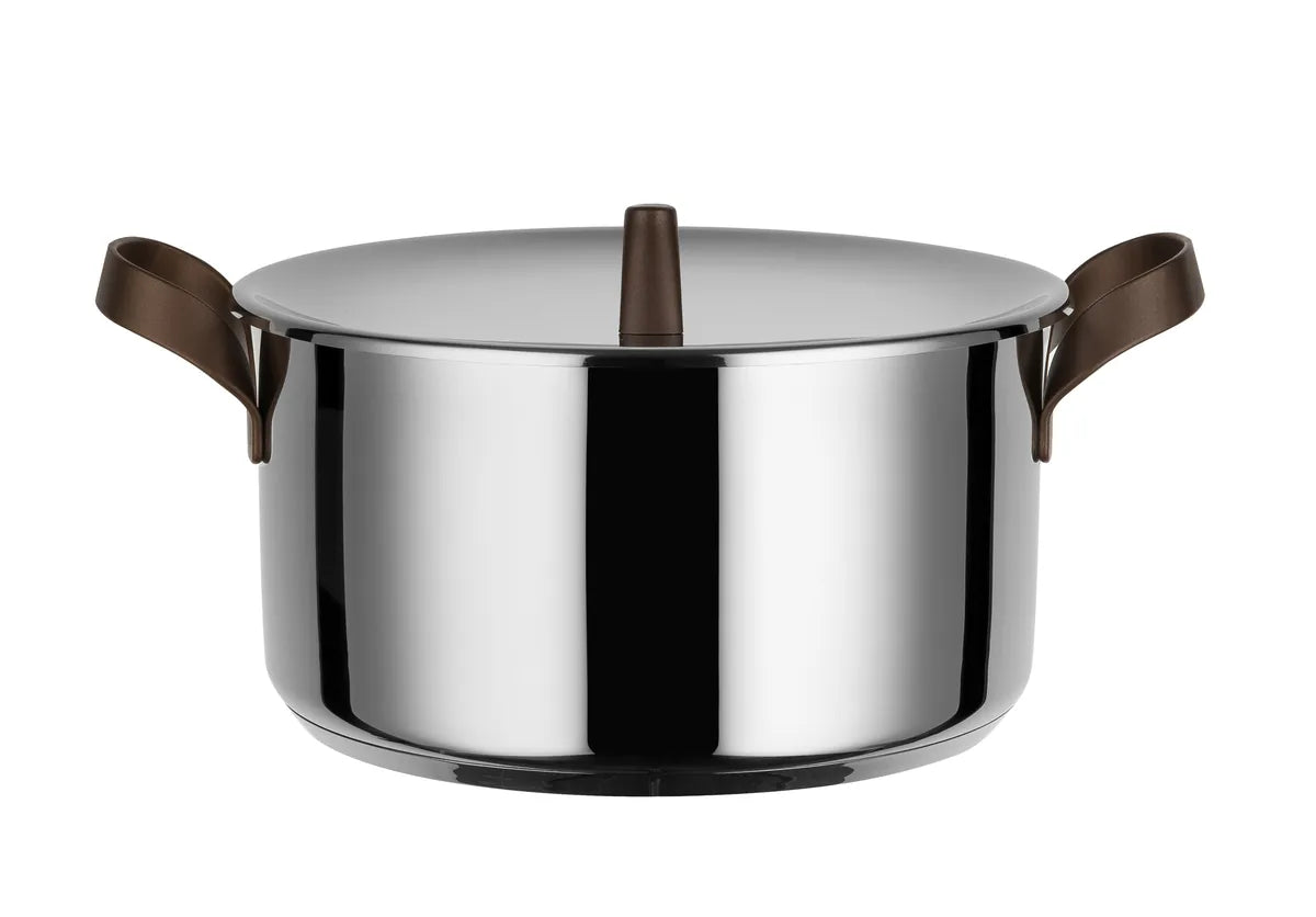 Alessi — Edo PU101/24 | Casseruola in acciaio inox di Urquiola — vista principale