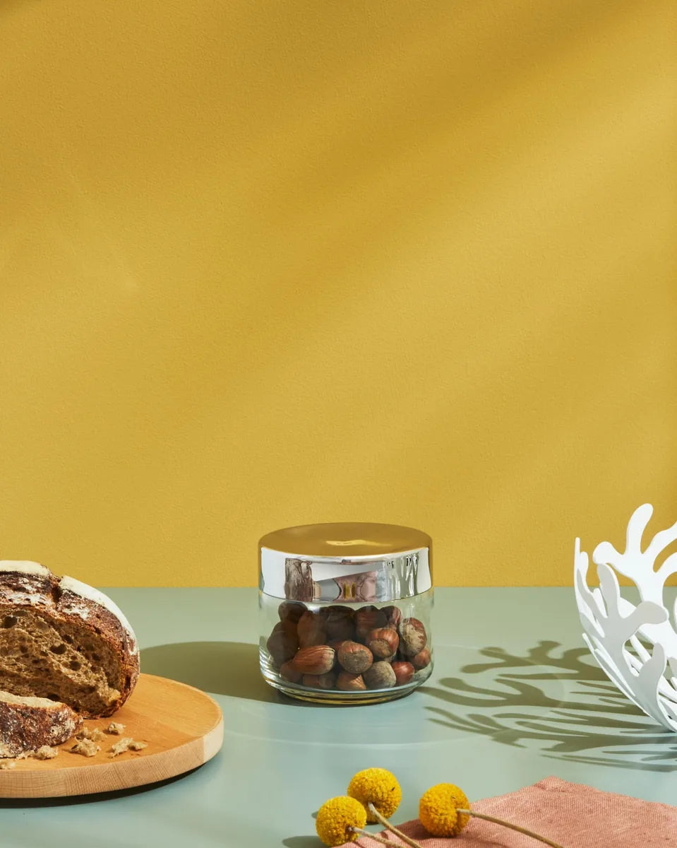Alessi — Julieta LC09 | Barattolo ermetico vetro e acciaio — vista principale