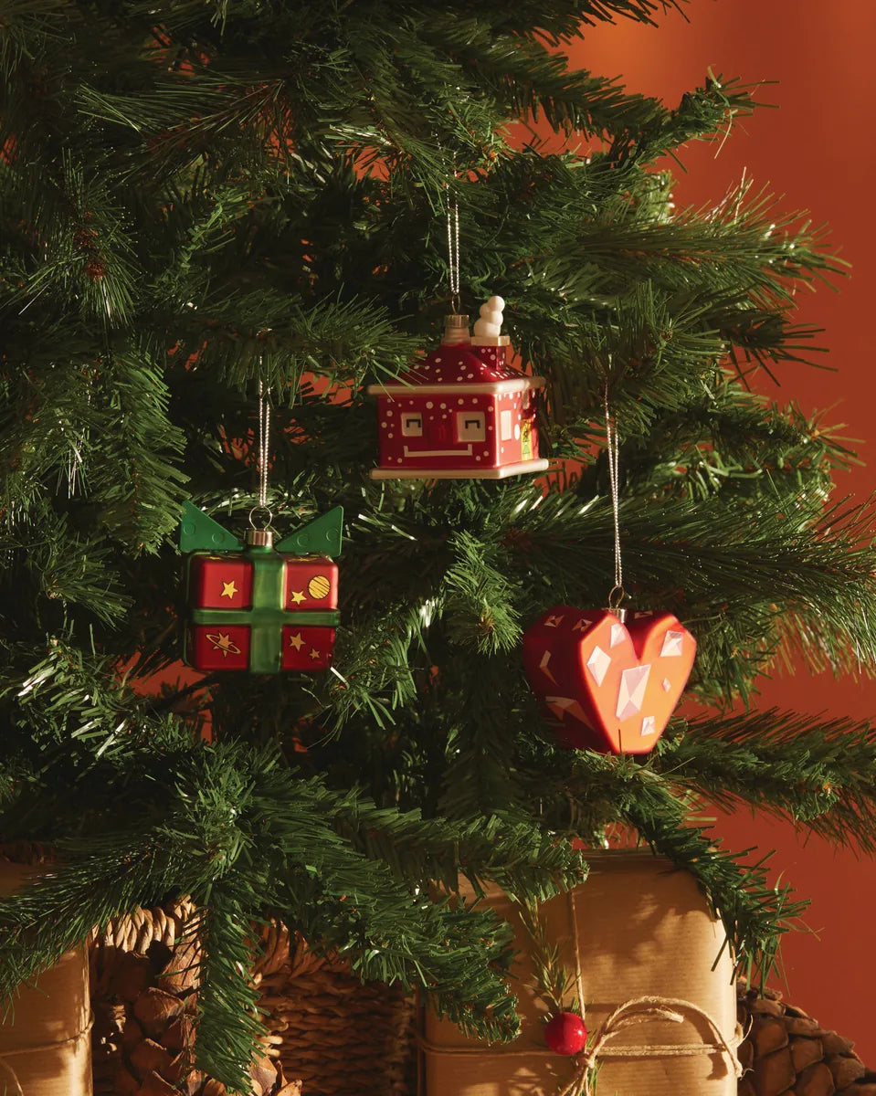 Alessi — Amore al Cubo GJ02 GJ02 18 | Decorazione natalizia in vetro s — vista principale