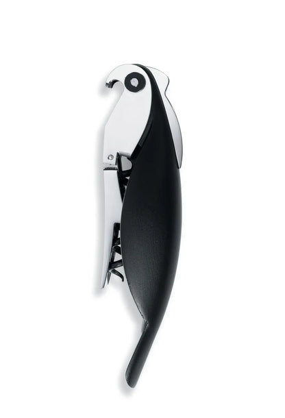 Alessi — Parrot AAM32 B | Cavatappi Sommelier Mendini Nero — vista principale