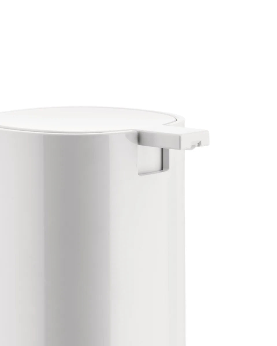 Alessi — Birillo PL05 W | Dosatore sapone in PMMA bianco — vista principale