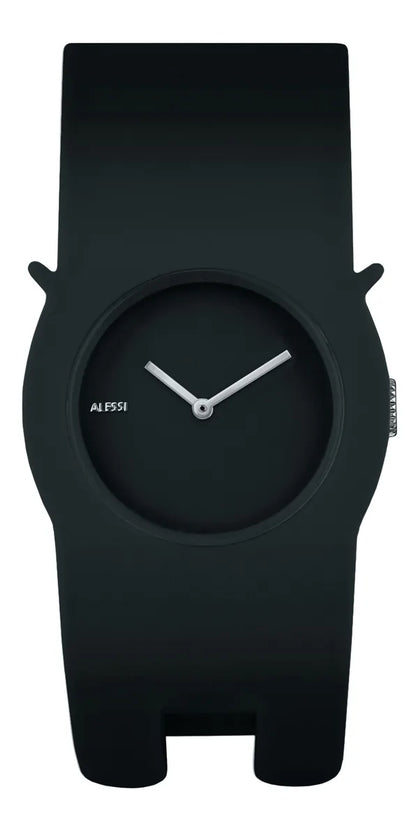 Alessi — Neko AL24002 | Orologio da polso in poliuretano verde — vista principale