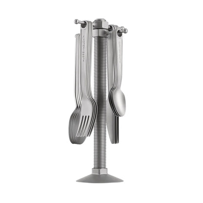 Alessi — VA02 SET | Servizio Posate Virgil Abloh Conversational Object — vista principale