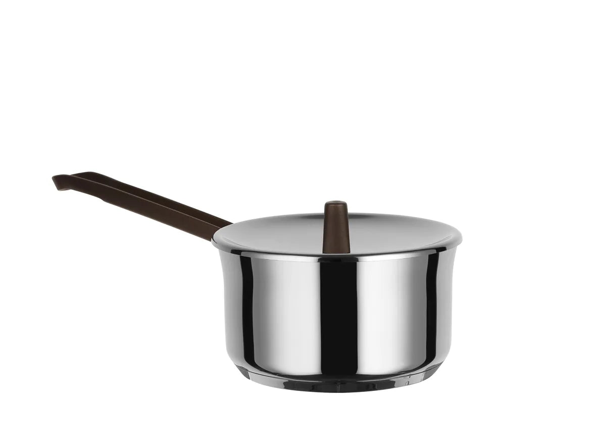 Alessi — Edo PU105/16 | Casseruola in acciaio inox di Urquiola — vista principale
