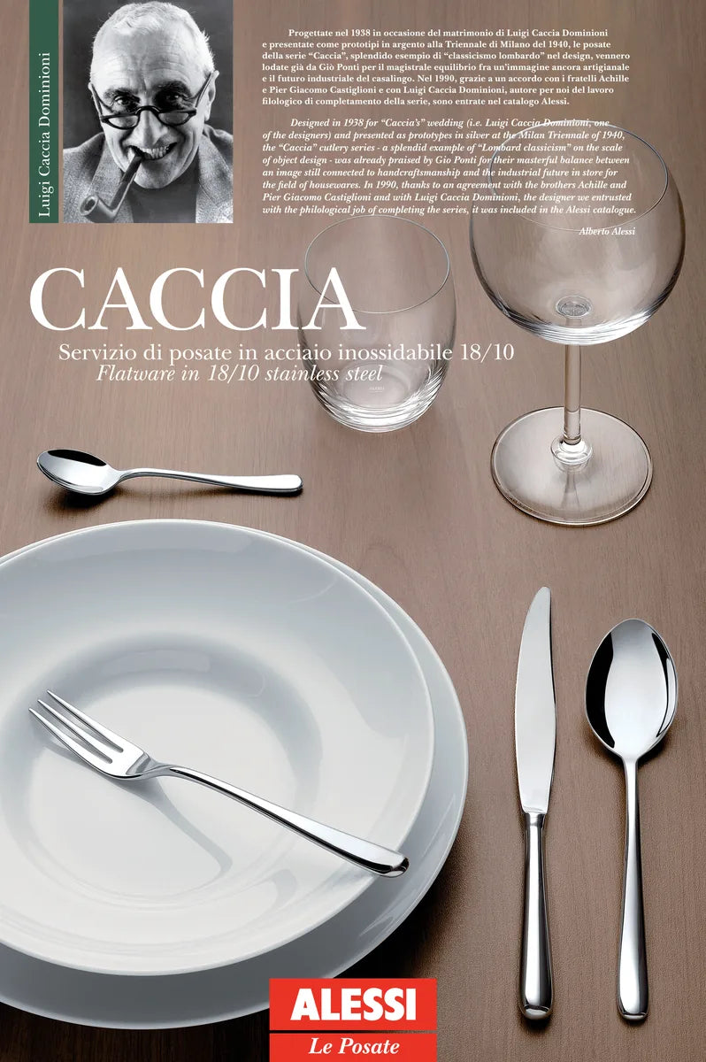 Alessi — Caccia LCD01S24 | Servizio 24 posate in acciaio 18/10 — vista principale