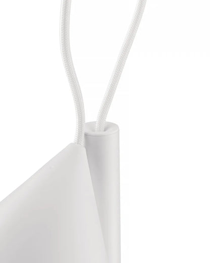 Alessi — Tsumiki ME01 W | Lampada portatile bianca MEDUM — vista principale