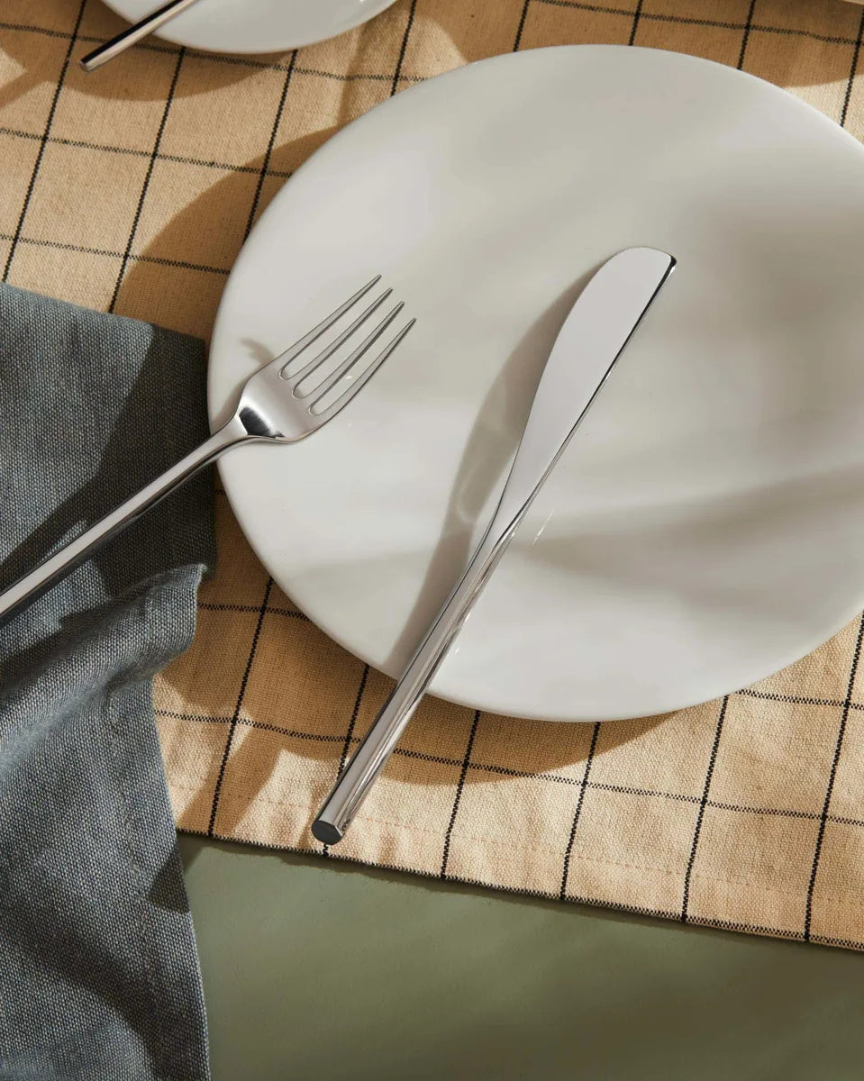 Alessi — MU TI04/3 | Coltello da tavola in acciaio Toyo Ito — vista principale