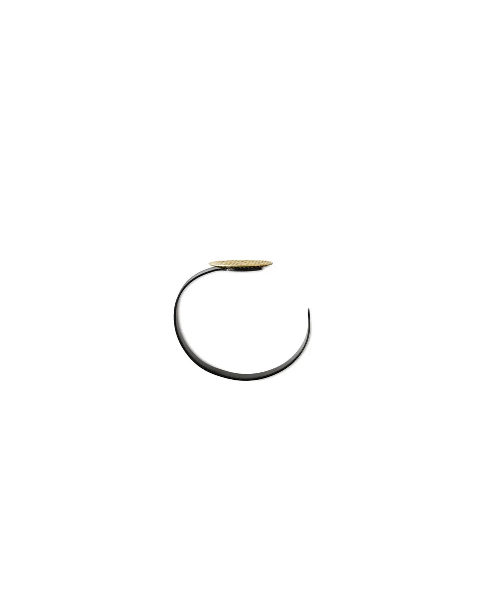 Alessi — Acta ESA04 ESA04 1 | Bracciale in acciaio PVD oro e nero — vista principale