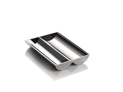 Alessi — Cork Presenter MGL01 | Porgi-tappo in acciaio inox lucido — vista principale