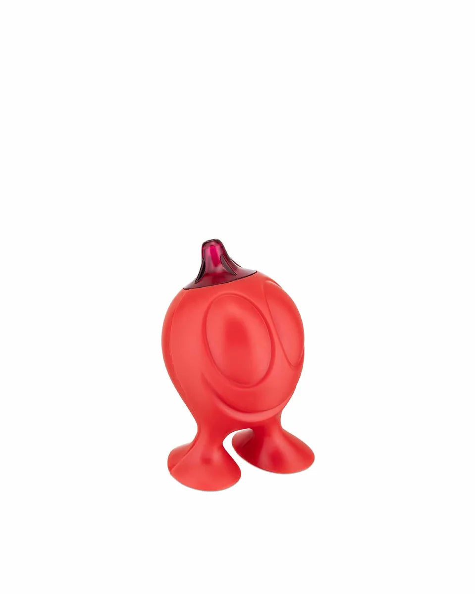 Alessi — Gino Zucchino AGV02 R | Zuccheriera in resina rosso vivo — vista principale