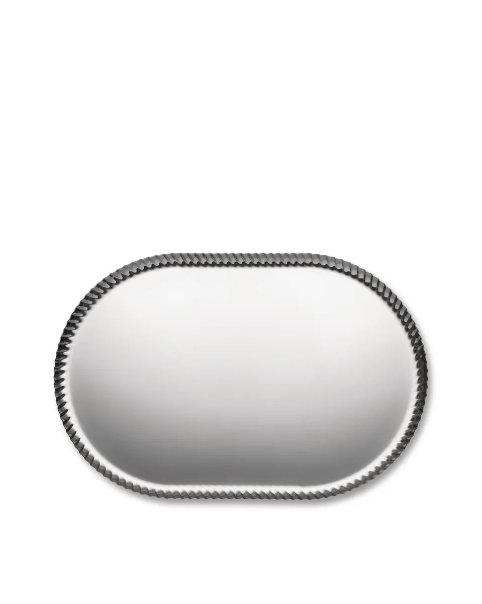 Alessi — Pleats JK01/46 | Vassoio in acciaio inox 18/10 — vista principale