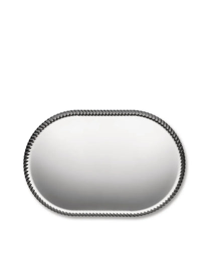 Alessi — Pleats JK01/46 | Vassoio in acciaio inox 18/10 — vista principale