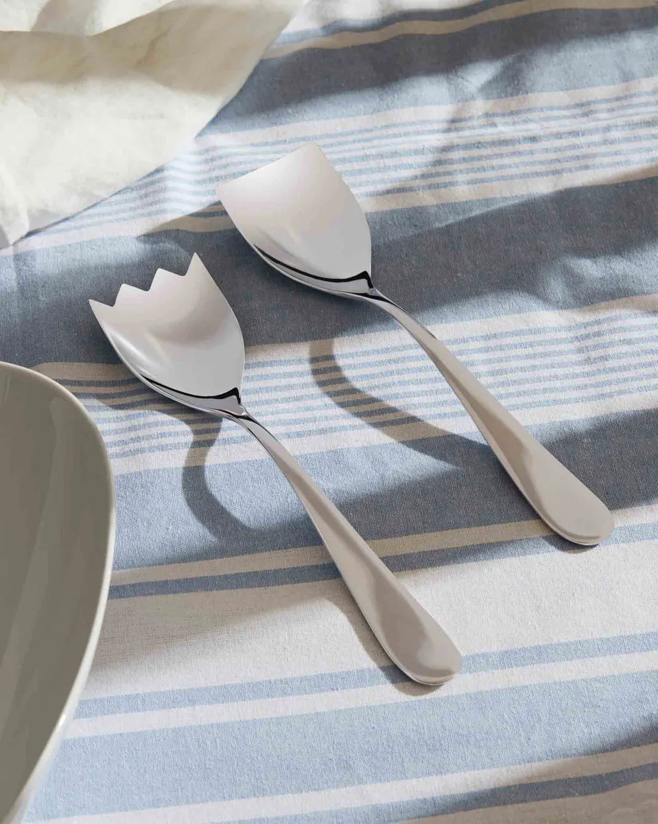 Alessi — Nuovo Milano 5180/14 | Posate da insalata Sottsass 18/10 — vista principale