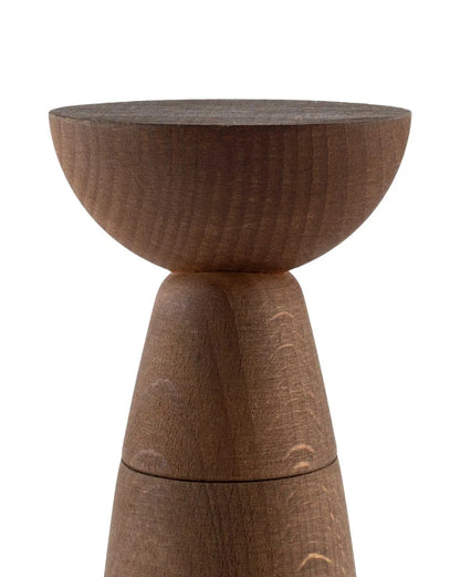 Alessi — Oaxaca MDL23 | Set condimenti in legno di faggio bruno — vista principale