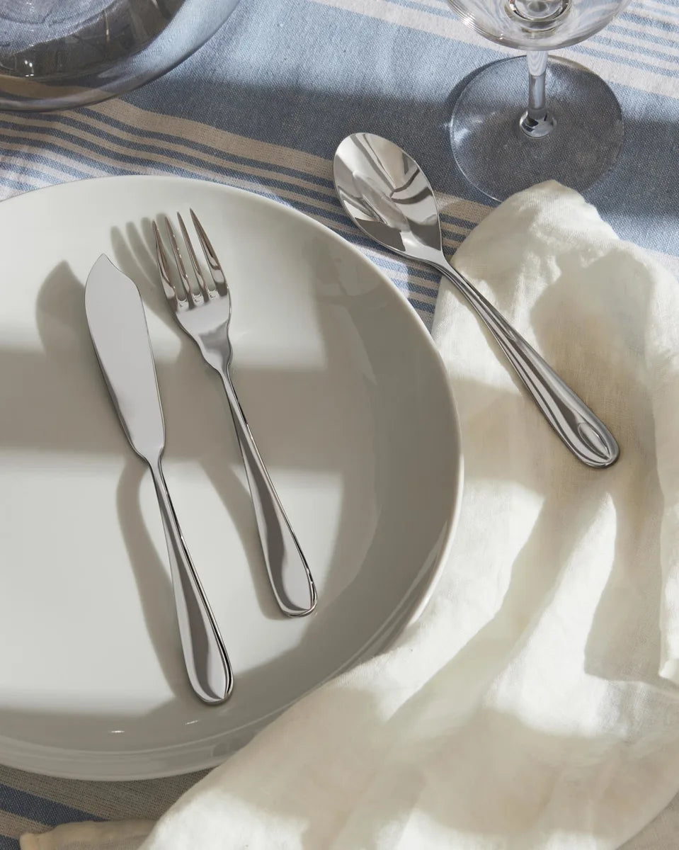 Alessi — Nuovo Milano 5180/26 | Cucchiaio piatto Sottsass 18/10 — vista principale