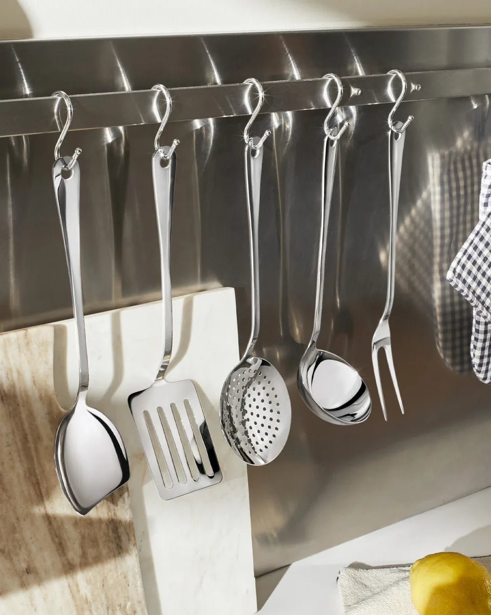 Alessi — AJM19S5 L | Servizio 5 utensili da cucina Jasper Morrison — vista principale