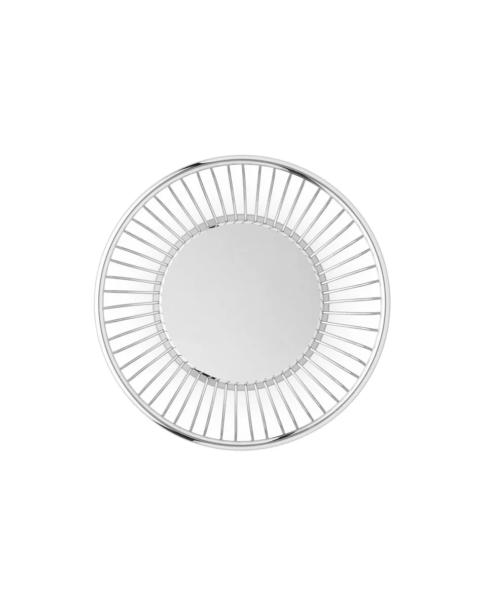 Alessi — 826/15 | Cestino a filo rotondo in acciaio inox — vista principale