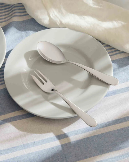 Alessi — Nuovo Milano 5180/16 | Forchetta da dolce Sottsass 18/10 — vista principale
