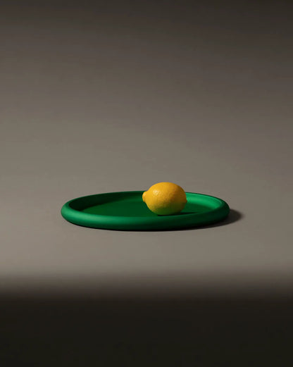 Alessi — Discolo ITM03 O | Centrotavola in alluminio anodizzato aranci — vista principale