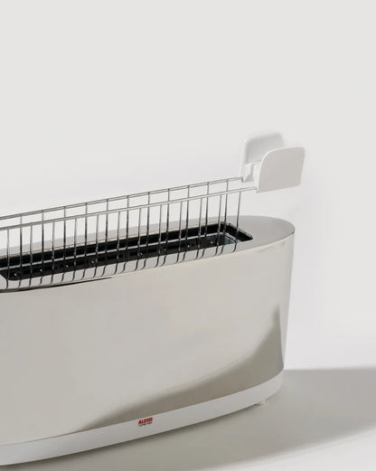 Alessi — SG68RACK W | Pinza tostapane Giovannoni in bianco — vista principale