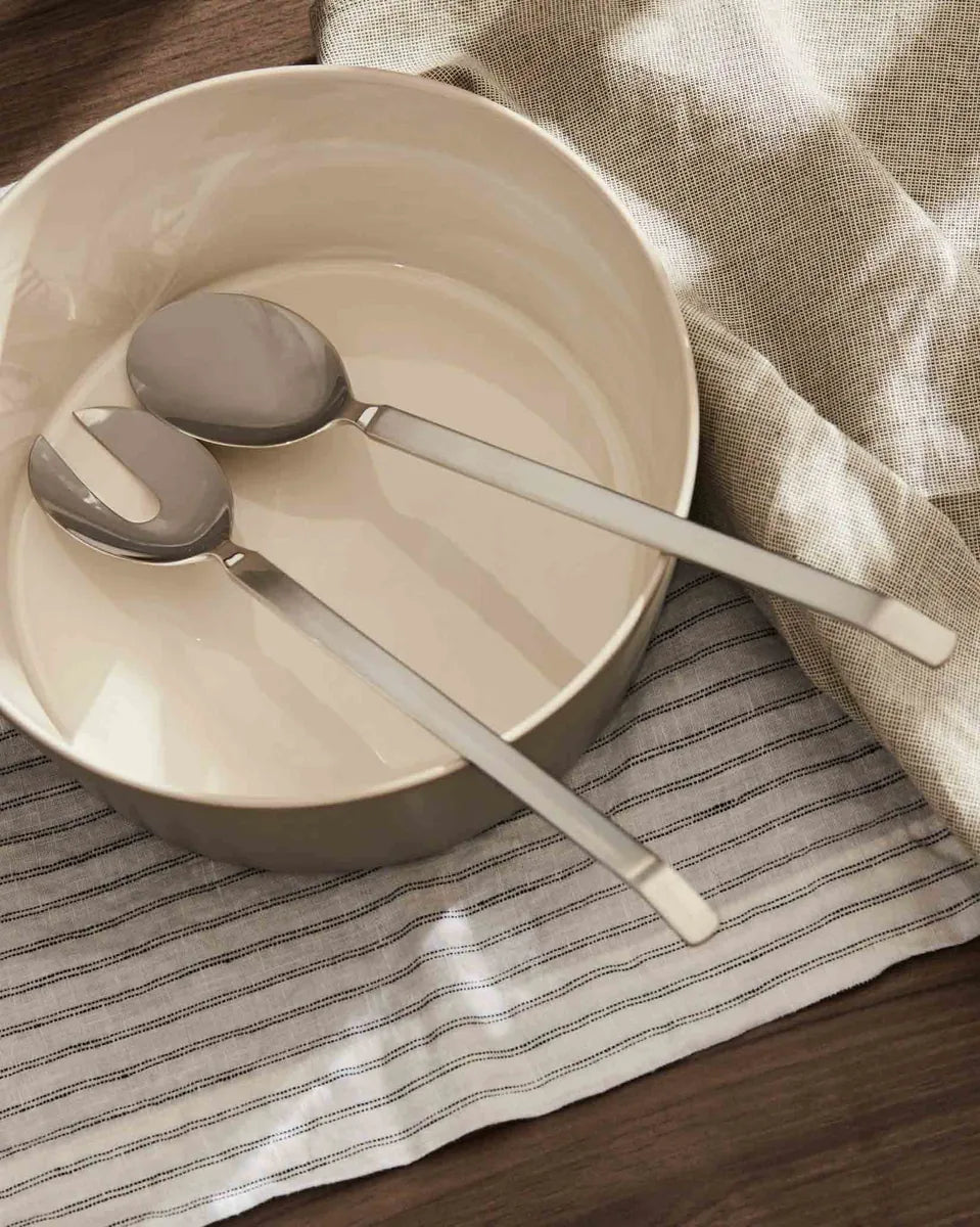 Alessi — Dry 4180/14 | Posate Insalata Castiglioni Acciaio — vista principale