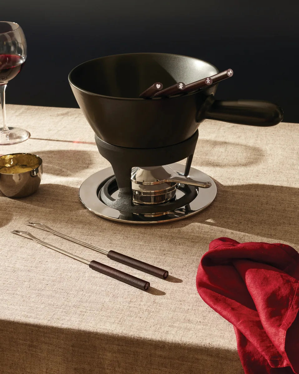 Alessi — Mami SG56/PEN B | Casseruola per fonduta in ceramica — vista principale