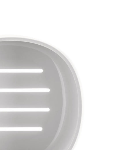 Alessi — Birillo PL16 W | Portasapone in PMMA bianco Lissoni — vista principale