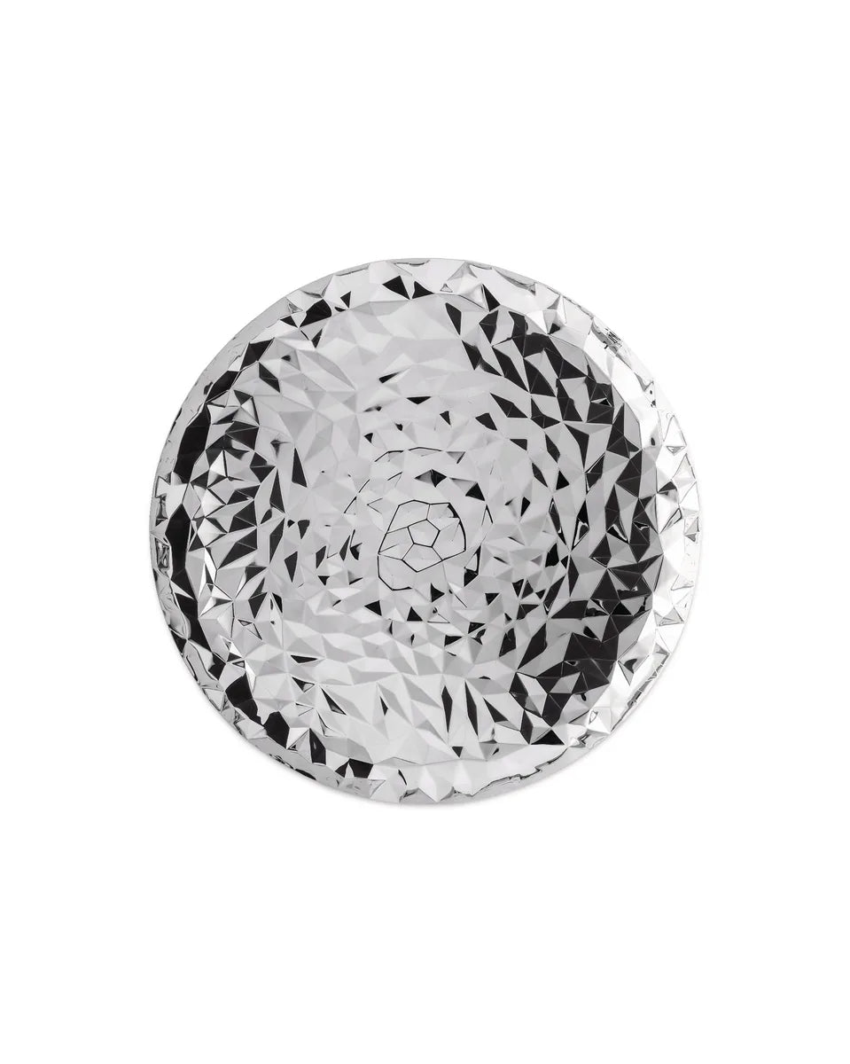 Alessi — Joy n. 3 CR03/40 | Vassoio rotondo in acciaio inox lucido — vista principale