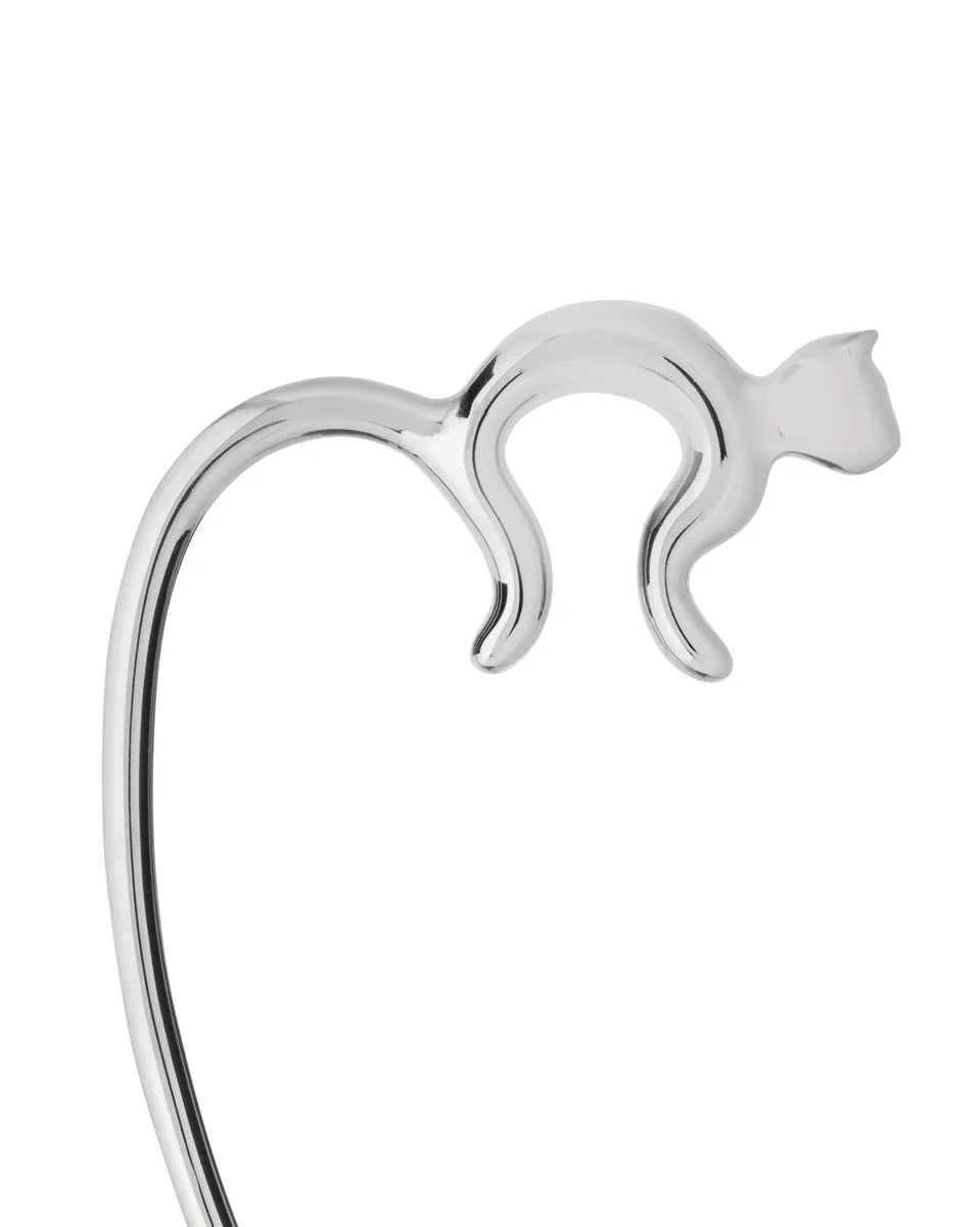 Alessi — Minou FGO01 | Gancio borsa da tavolo in acciaio lucido — vista principale