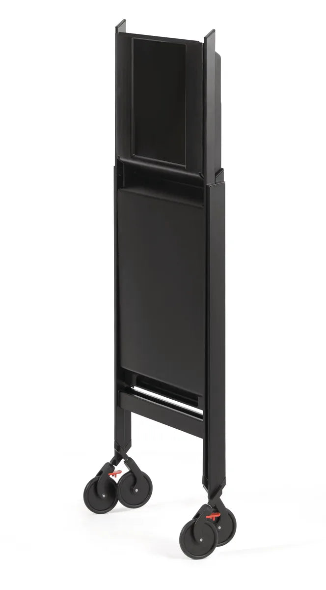 Alessi — Plico RS11 B | Carrello pieghevole Sapper, nero — vista principale
