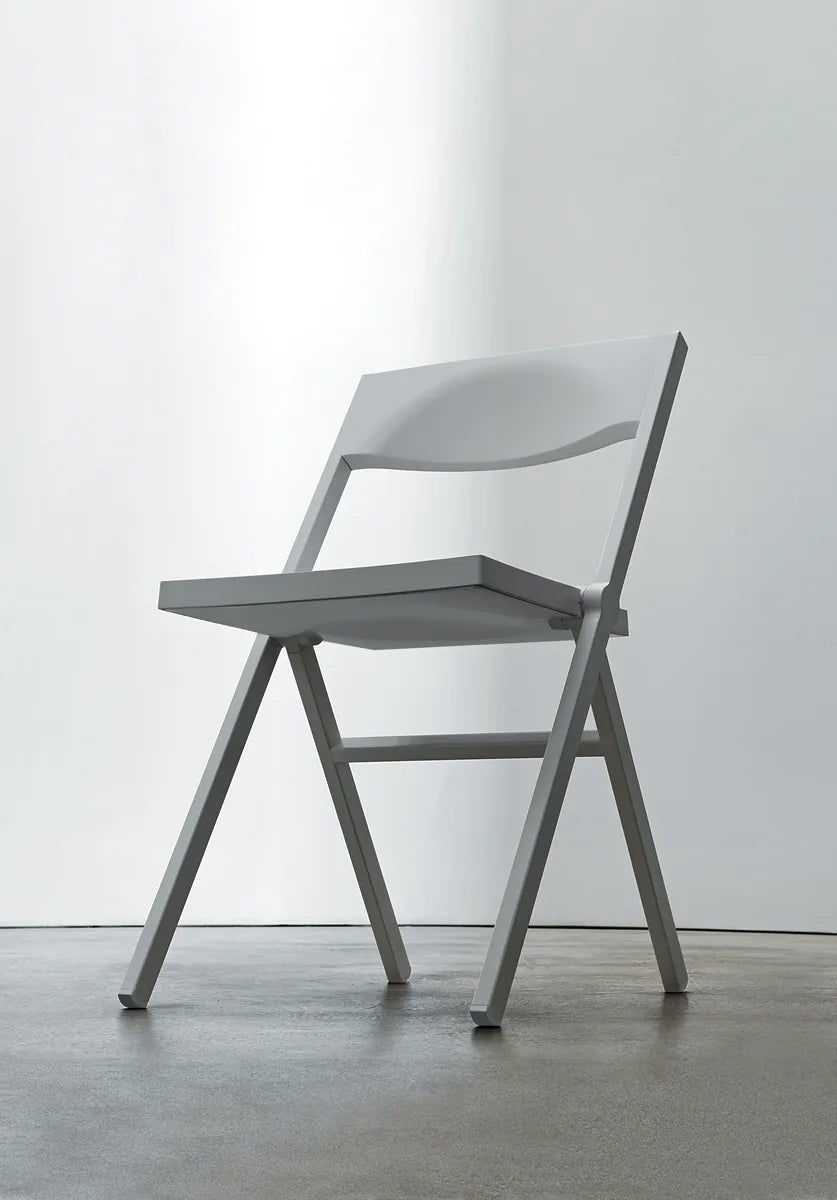 Alessi — Piana ASPN3027 | Sedia pieghevole Chipperfield in rosso — vista principale