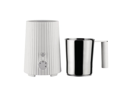 Alessi — Plissé MDL13 W | Cappuccinatore ad induzione bianco De Lucchi — vista principale