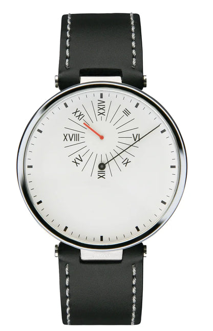 Alessi — AL18011 | Orologio da polso Sargiani in acciaio nero — vista principale