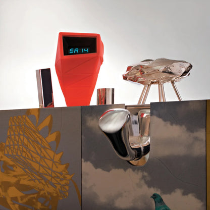 Alessi — Daytimer AL22003 | Orologio da polso in poliuretano viola — vista principale