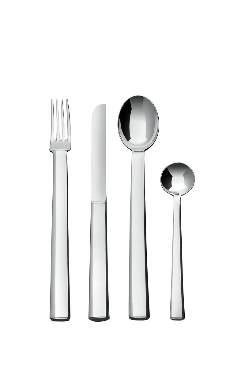 Alessi — Rundes Modell JH01S24 | Servizio posate Hoffmann 24 pz — vista principale