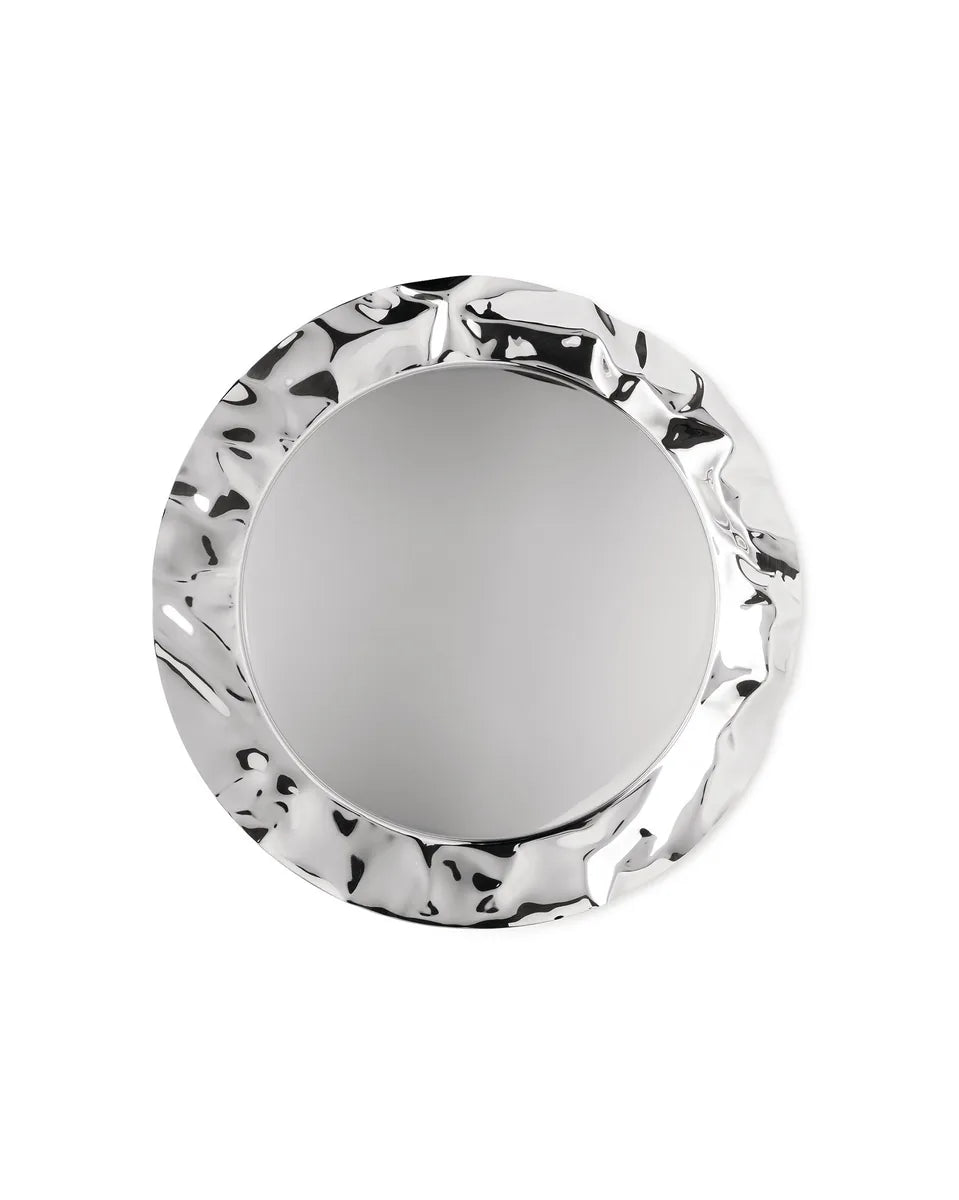 Alessi — Foix 90039 | Vassoio rotondo in acciaio inox — vista principale