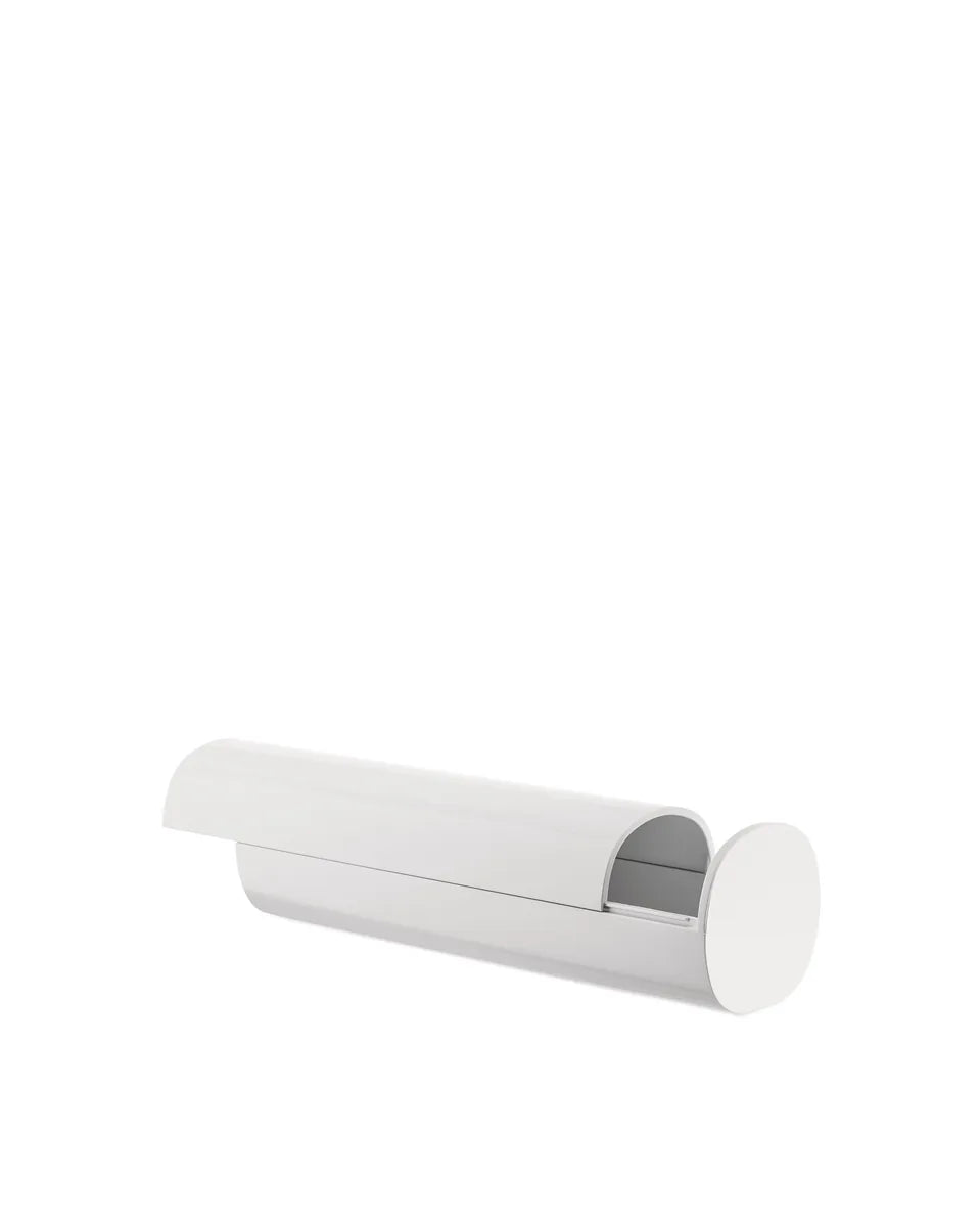Alessi — Birillo PL06 W | Dispenser in PMMA bianco Lissoni — vista principale