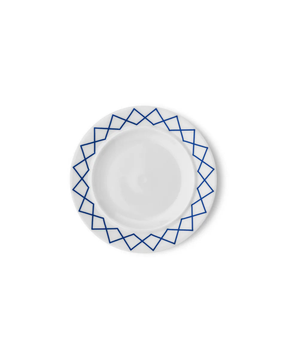Alessi — ES22/5 | Piatto Dessert Sottsass La Bella Tavola — vista principale