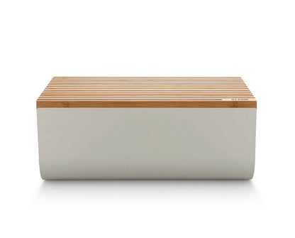 Alessi — Mattina BG03 WG | Cassetta del pane Warm Grey con tagliere — vista principale