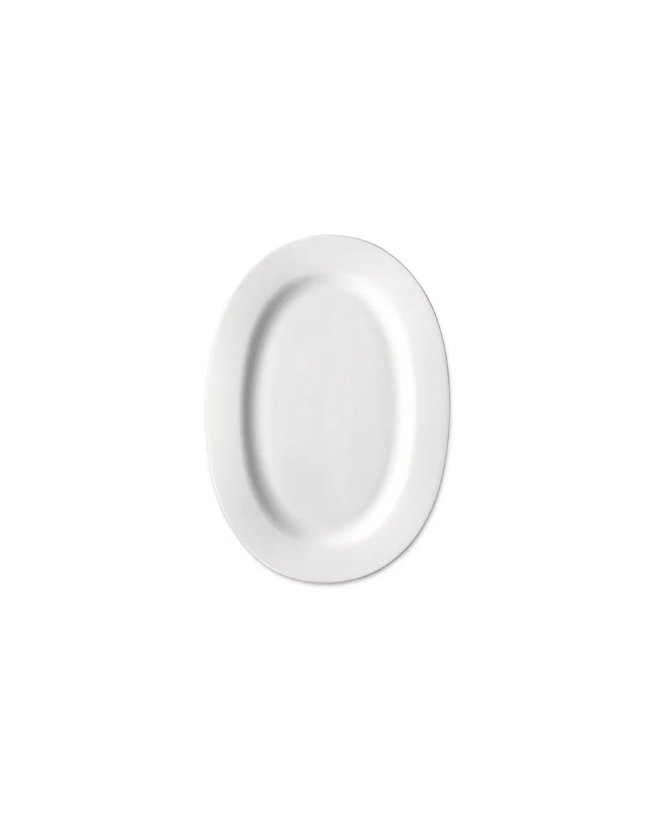 Alessi — PlateBowlCup AJM28/22 | Piatto ovale in porcellana Jasper Mor — vista principale